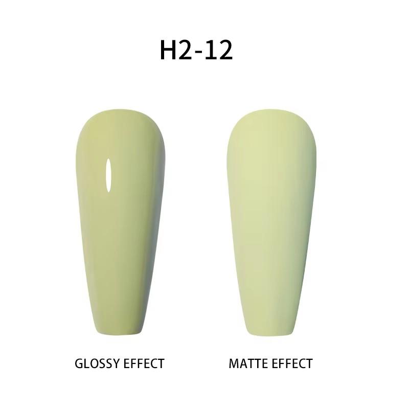 BEAU COLOR 8ML Nail Gel Polish High Pigment UV/LED Color Gel for Nail Art Design and Home DIY Manicure