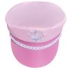 Sailor Hat Neck Scarves Women Bridal Shower Captain Costume Hat Silk Scarf 2PCS Stage Props Hat for Theme Party