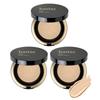 HARIAS Cushion Popular Ranking (Official) Foundation, 3-Piece Set, SPF50+, Niacinamide, Quasi-Drug, Serum, Foundation, (Beige)