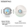 Charms Original Copper Blue Cloud Raindrops Beads Fit Bracelet Women Jewelry Diy Fine Gift Accessory