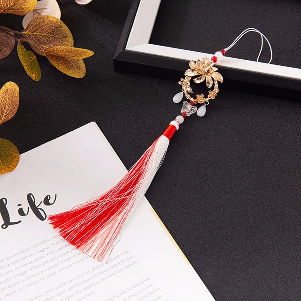 Jewelry Accessories Bag Pendant Key Ring Phone Charms Hanfu Ornaments Mobile Phone Straps Waist Wear Pendant Tassel Keychain
