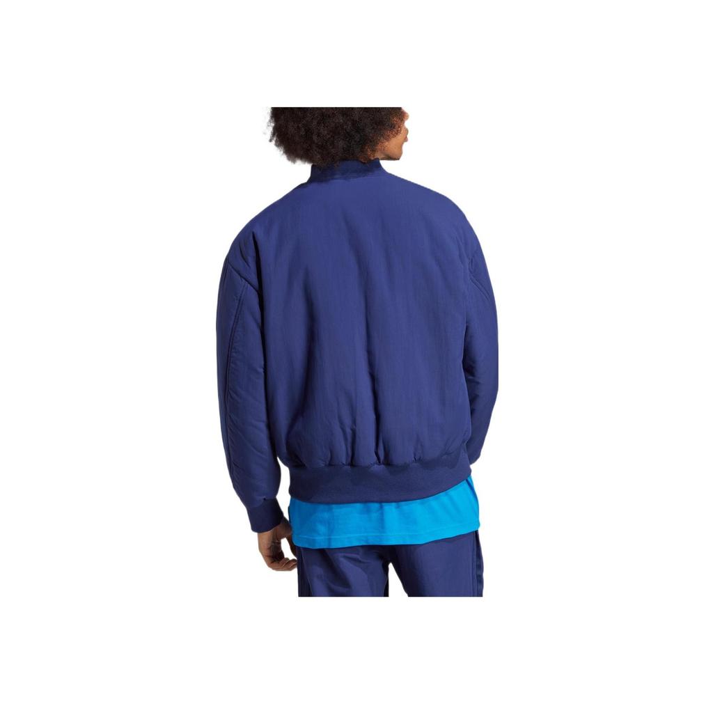 Adidas Originals Trefoil Blue Version Solid Color Sports Jacket Men Outerwear Night-Sky-Purple IA2492