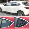 Pentru Mazda 3 Axela 2014 2015 2016-2018 Plastic ABS Jaluzea Sfert Geam Spate Capotă Priză Aer Laterală Ornament Accesorii Adezive Mașină
