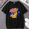 Australia Day TShirt Funny Kangaroos In Austria Unisex 100 Cotton Y2k Clothes Unisexs Clothing Original Unisexs