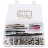 142Pcsset Stainless Steel Wire Screw Sleeve Thread Repair Insert Kit Tool Set