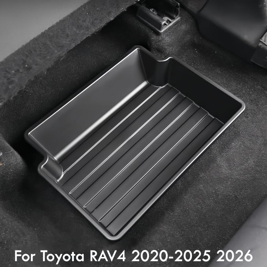 Car Under Seat Storage Box For Toyota Rav4 - Tpe Underseat Storage Box Organizer Trays Rav4 Accessories