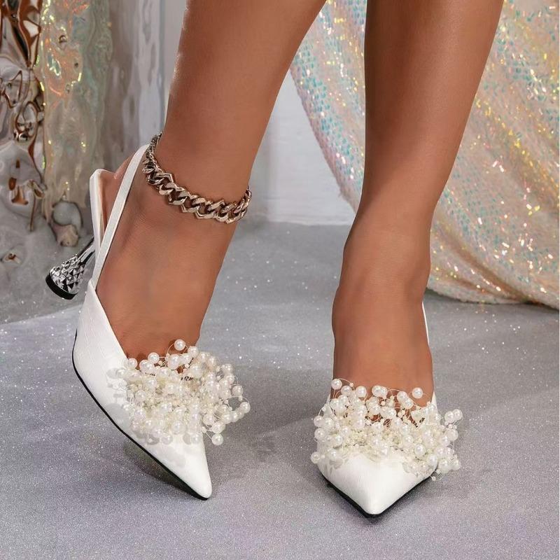 Sommer Damensandalen mit Absatz Größe 35 43 Damen Party Nachtclub Kleiderschuhe Leder Knöchelriemen Tacones De Mujer Absätze für Damen