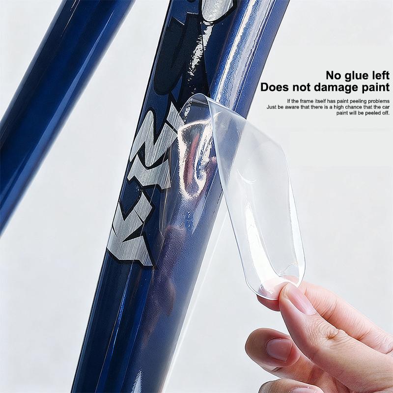 Bike Frame Pvc Transparent Protector Stickers Mtb Road Bicycle Protection Stickers Bike Frame Down Tube Protector Stickers