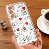 S-Simons-S And C-Cats  Phone Case For Samsung S25,24,21,22,23,30,Ultra,20,Plus,Fe,Lite,Note Transparent Cover