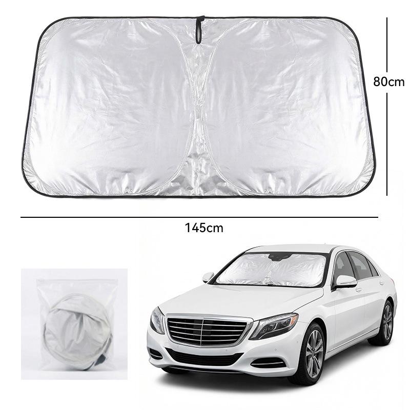 2026 Model Car Windshield Sunshade Umbrella - Heat Insulation & Light Blocking