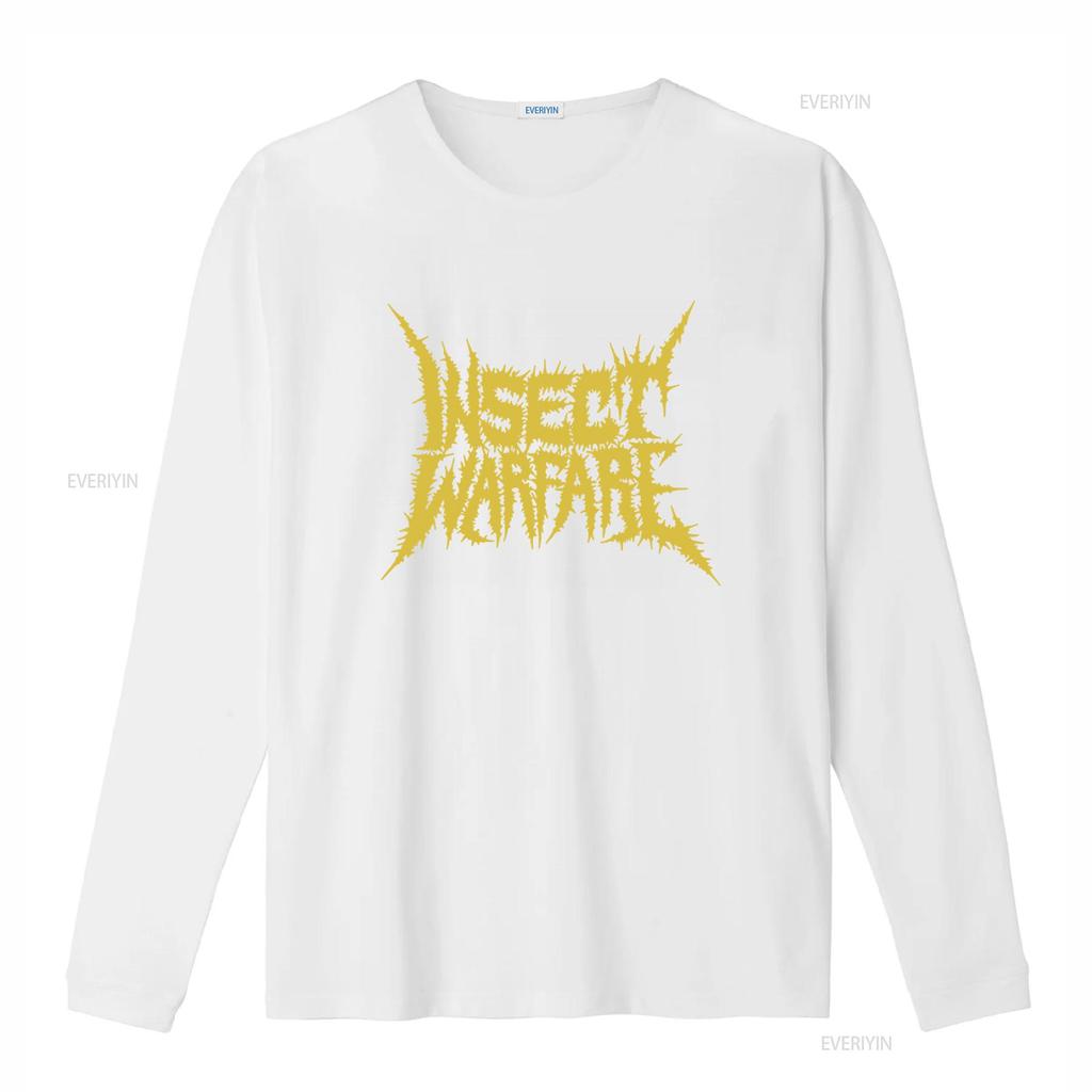 Tričko s logem Insect Warfare Grindcore Death Metal Punk Thrash Hardcore Crust Powerviolence Tisk kapely vintage Vyprané