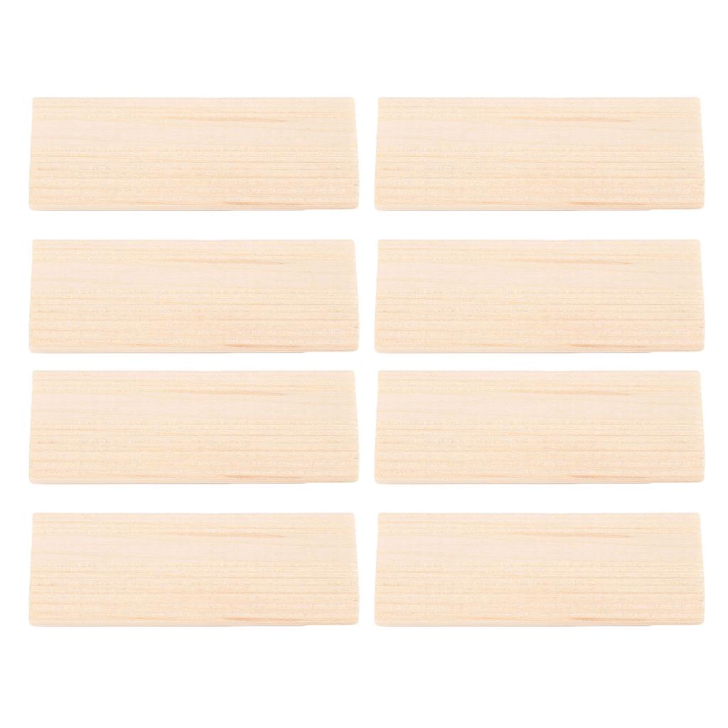 100 STÜCKE Holzdübel 8x22x50mm Buche Gerillte Zapfen für Holzbearbeitung Möbel Spleißen Schrank