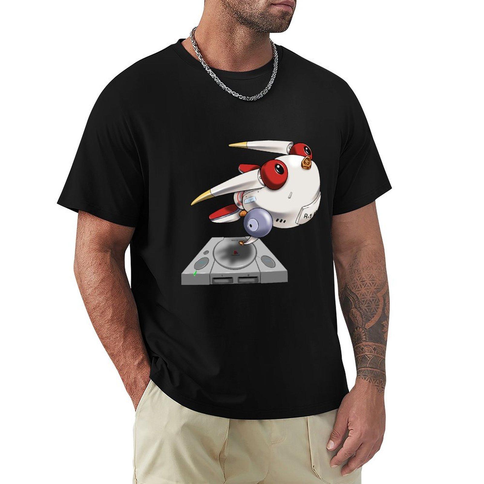 

Jumping Flash Go TShirt graphics affliction shirts Aesthetic clothing t shirts for men graphic 4XL