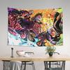 Cutecore Anime One Pieces Tapestry Bedroom Decoration Wall Hanging Blanket Tapestry Cool Stuff For Room