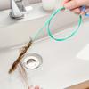 Pipe Unclogger, Drain Cleaning Stick, Hair Cleaning Hook, Bathroom Kitchen Drain Hole Unclogger, Durable Nylon Coating