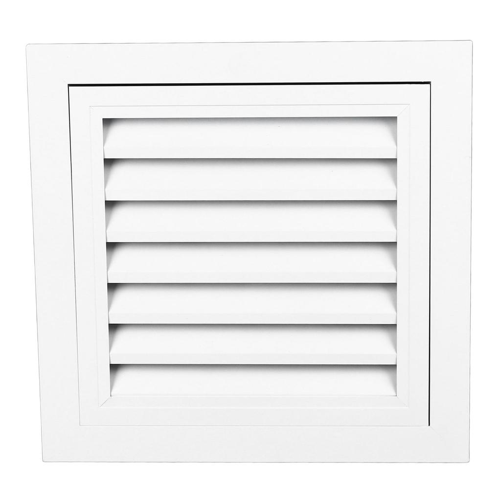 Gable Vent 35x35cm Outer Size 29.5x29.5cm Inner Size Wall Air Vent Cover Aluminum Alloy with Screen