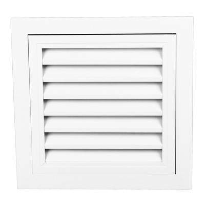 Gable Vent 35x35cm Outer Size 29.5x29.5cm Inner Size Wall Air Vent Cover Aluminum Alloy with Screen