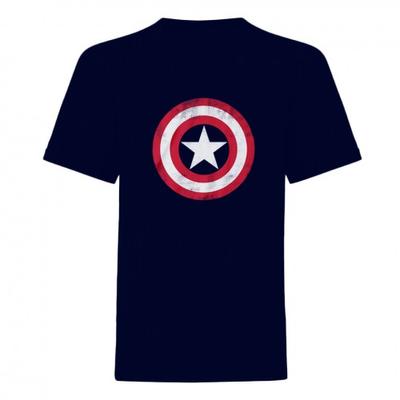 Captain America Unisex Adult Shield T-Shirt