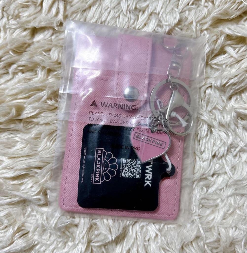 [USED] BLACKPINK Takashi Murakami Collaboration Trading Card Case Photo Card Holder