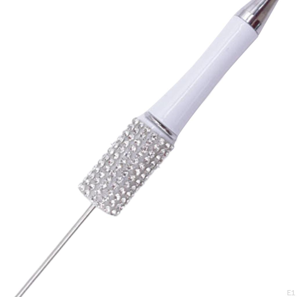 10 Bucăți Pixuri cu Mărgele Set DIY Cadouri pentru Studenți 1.0mm Asortate pentru Meșteșugărit