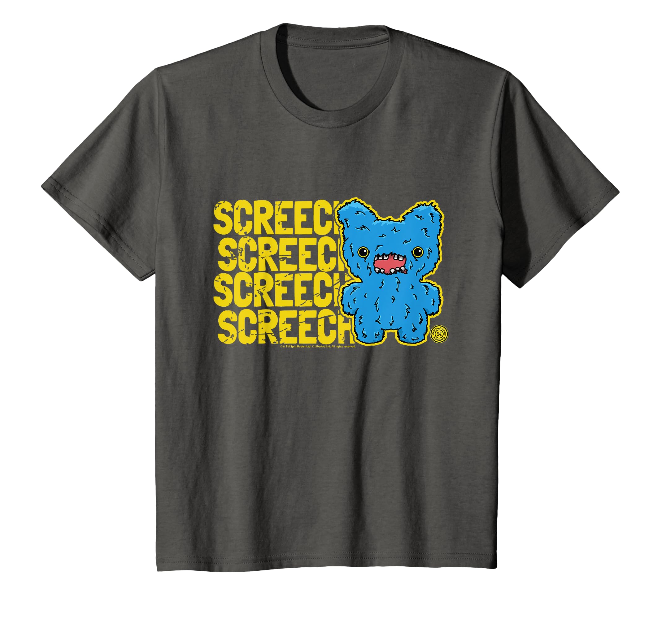 

Screech Blue Fuggler FuggGlow Kids Kids T-Shirt чёрный