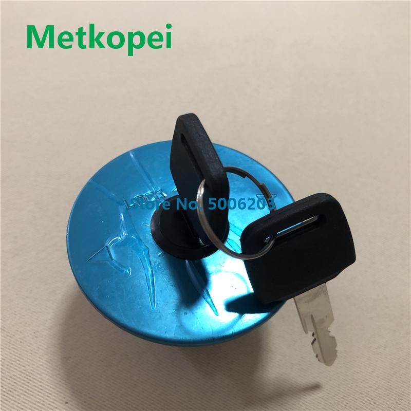 

Scooter JOG50 3KJ NF50 chrome petrol fuel tank gas cap seat lock switch for Yamaha 50cc JOG 50 tank fuel cap seal supporting blue color