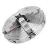 Drehbankfutter 6 Zoll 4 Backen 1Zollx8TPI legierter Stahl selbstzentrierendes Spannfutter Zubehörset