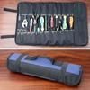 Chef Knife Bag Roll Bag Carry Case Bag Canvas Kitchen Knife Storage Bag Cooking Portable Durable Organizer Storage Pockets