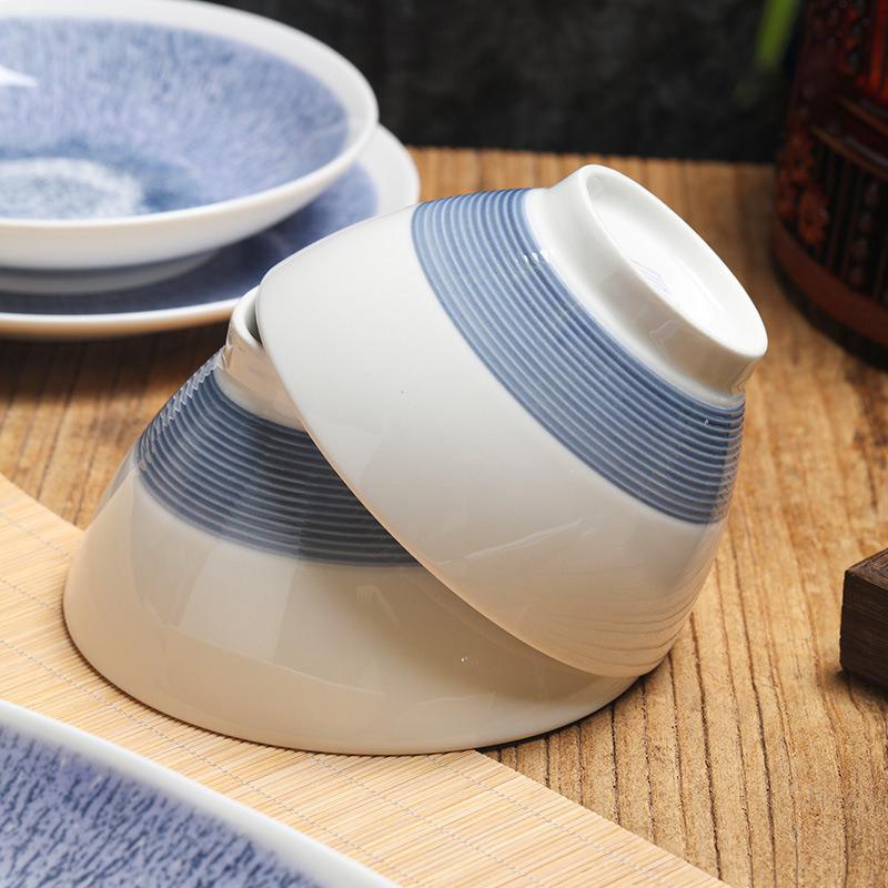 Fioletowe Źrenice Wzór Ceramika Zastawa Stołowa Chińska Starożytna Talerz na Przekąski Owocowe Miseczka do Przypraw Naczynie na Masło Zastawa Stołowa Kuchenna