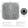 Foot Massager Usb Charging Electric Ems Foot Massager Pad Electrical Muscle Stimulation  Portable Feet Acupoints Massage Mat