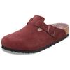 Boston Simple Comfortable Clogs Unisex Clogs Burgundy 1030730