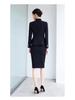 AD Women's High-End Autumn/Winter Business Suit - Luxury Chinese Style Two-Piece Formal Set