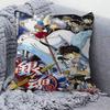 Classic funny Japanese anime GINTAMA Cushion Cover Inches Farmhouse Decor Home Throw Pillow Covers for Couch Decorations