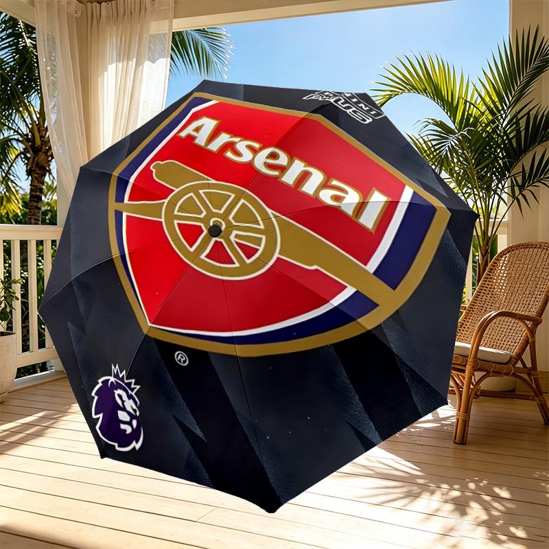 football team.C Print Automatic Open Close Umbrella, Portable Foldable Umbrella, for Outdoor Commute Camping Trip, Ideal Birthday Gift