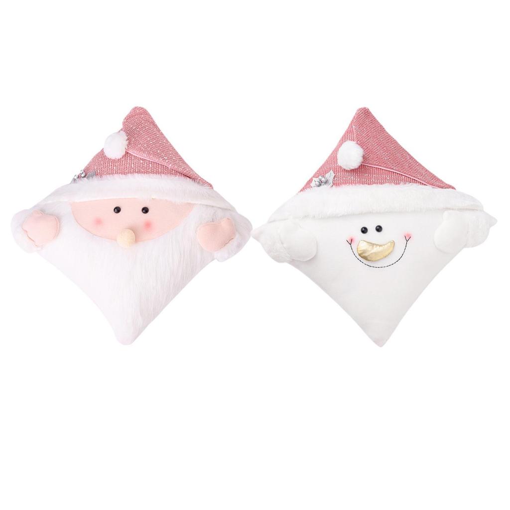 Christmas Throw Pillow Cover Winter Living Room Zipper Bedroom Cushion Cover