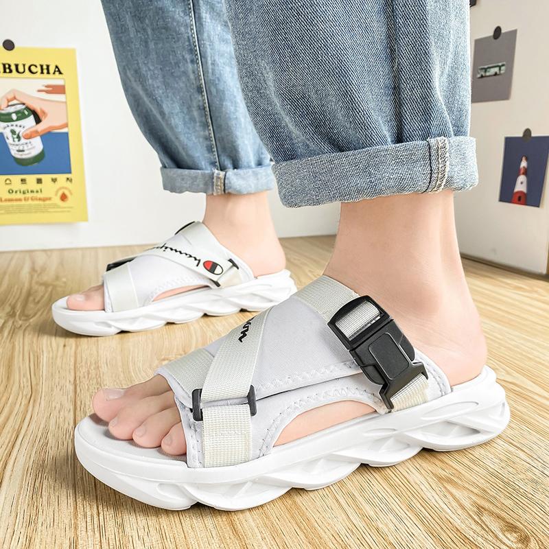 2021 Moda hombre zapatillas cómodas chanclas para hombres sandalias  casuales de gran tamaño comprar a buen precio — entrega gratuita, reseñas  reales con fotos — Joom