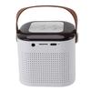 Mini Karaoke Machine RGB Light Kids Adults Wireless Portable Bluetooth Speaker with Microphone for Family Home Party