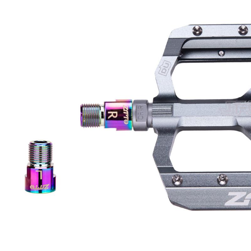 Satın alın 1 Pair Of Chrome Pedal Extender Mountain Road Bike Shaft