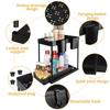 2 Tier Under Sink Storage Kitchen Organiser Sliding Storage Under Sink shelf Multi-Purpose Organisation Bottom Slide Out Basket