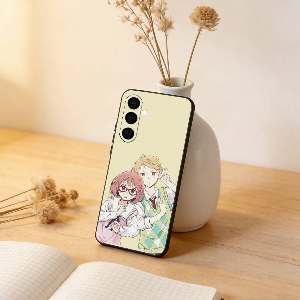 

Beyond the Boundary Phone Case For Samsung Galaxy A73,A72,A71,A70,A53,A52,A51,Others Soft Black Cover Samsung a20s
