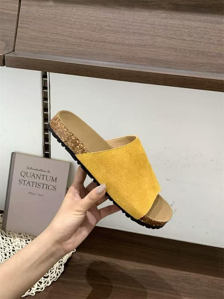 

Модные женские балетки, шлепанцы, летние модные сандалии с бантом, женская обувь на плоской подошве, повседневные пляжные шлепанцы, слайды, женские zapatos de mujer 43