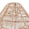 Woven Rattan Pendant Light Shade, for Home Hallway House Decoration Fixture