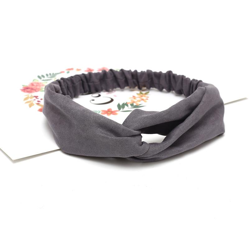 Lady Headdress Plaid Bow Headband Turban Elastic Headwear Head Wrap Women Hair Accessories for Princess Striped Hair Bands