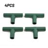 Structură conector stâlp 4 buc Cu nervuri Accesorii