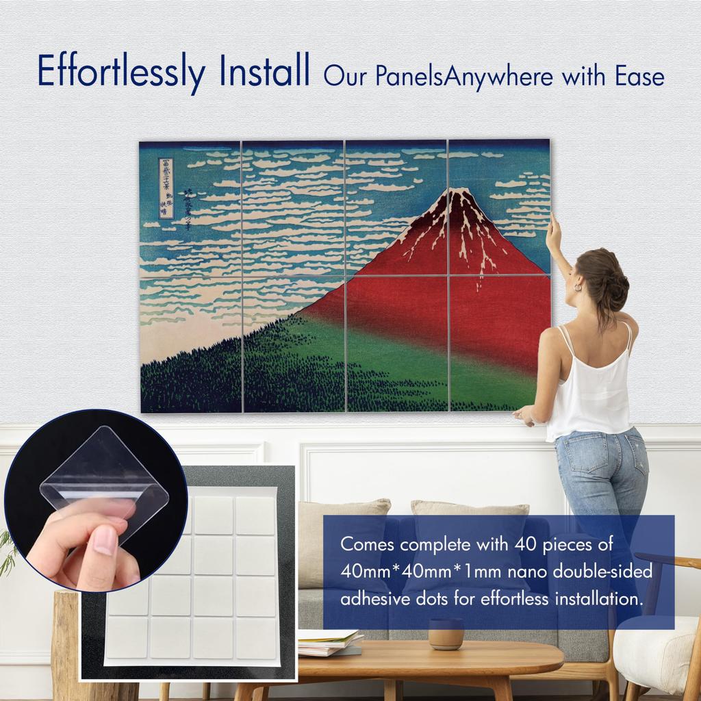 Wall Art Acoustic Soundproof Absorption Ideal for Game Decorative Absorption Noise and Echo Cancellation for Stylish Performance PINWELIFE® Panel,