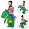 Dinosaur Kigurumi Half Body Alien Inflatable Costume Cosplay Clothes Kigurumi Alien Fancy Dress Halloween Dinosaur Monster Cosplay Disguise For Adults