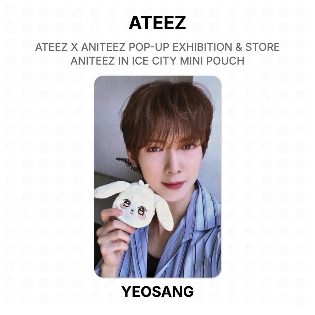 ATEEZ X ANITEEZ POP-UP EXHIBITION & STORE ANITEEZ IN ICE CITY MINI POUCH Official Photocard
