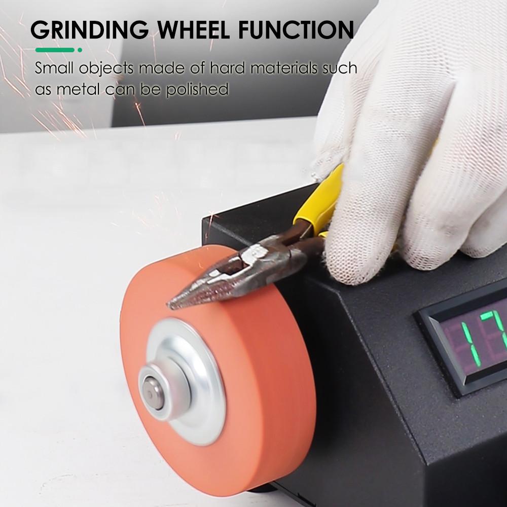 350W/250W Mini Belt Sander Portable Electric Sanding Polishing Grinding Machine Stepless Speed Multifunction Grinding Tool Set