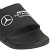Adidas Mercedes AMG Petronas Formula One Team Adilette Comfort Sandals Core Black Size cm OMW51, Black/Footwear White/Core (JR1070), 25.5