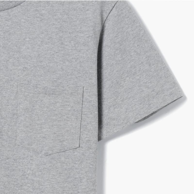 Velva Sheen Κοντομάνικο με Τσέπη 2 Πουκάμισα Pac Μελιτζανί Γκρι Vne2m60001a10